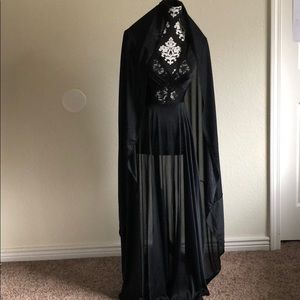 Vintage body silk Hugh sweep Olga nightgown